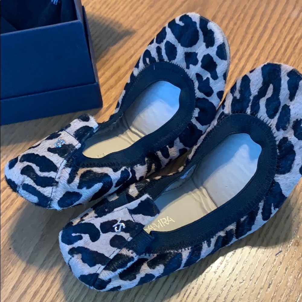Yosi Samara Leopard flats